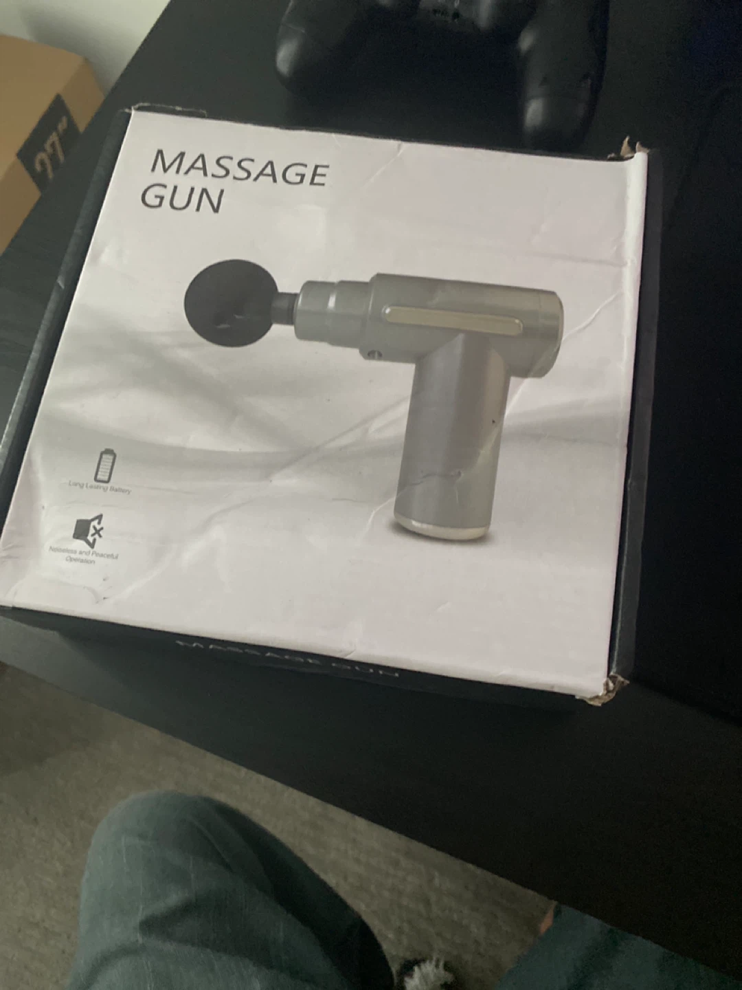 Massage Gun w/ Attachments & Box