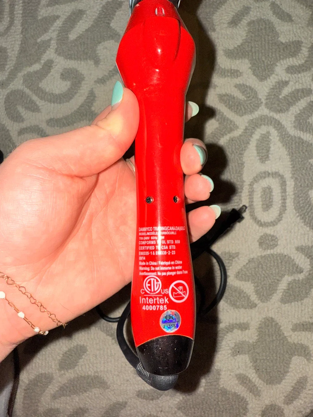 Avanti Hair Curling Iron image indicator(3)