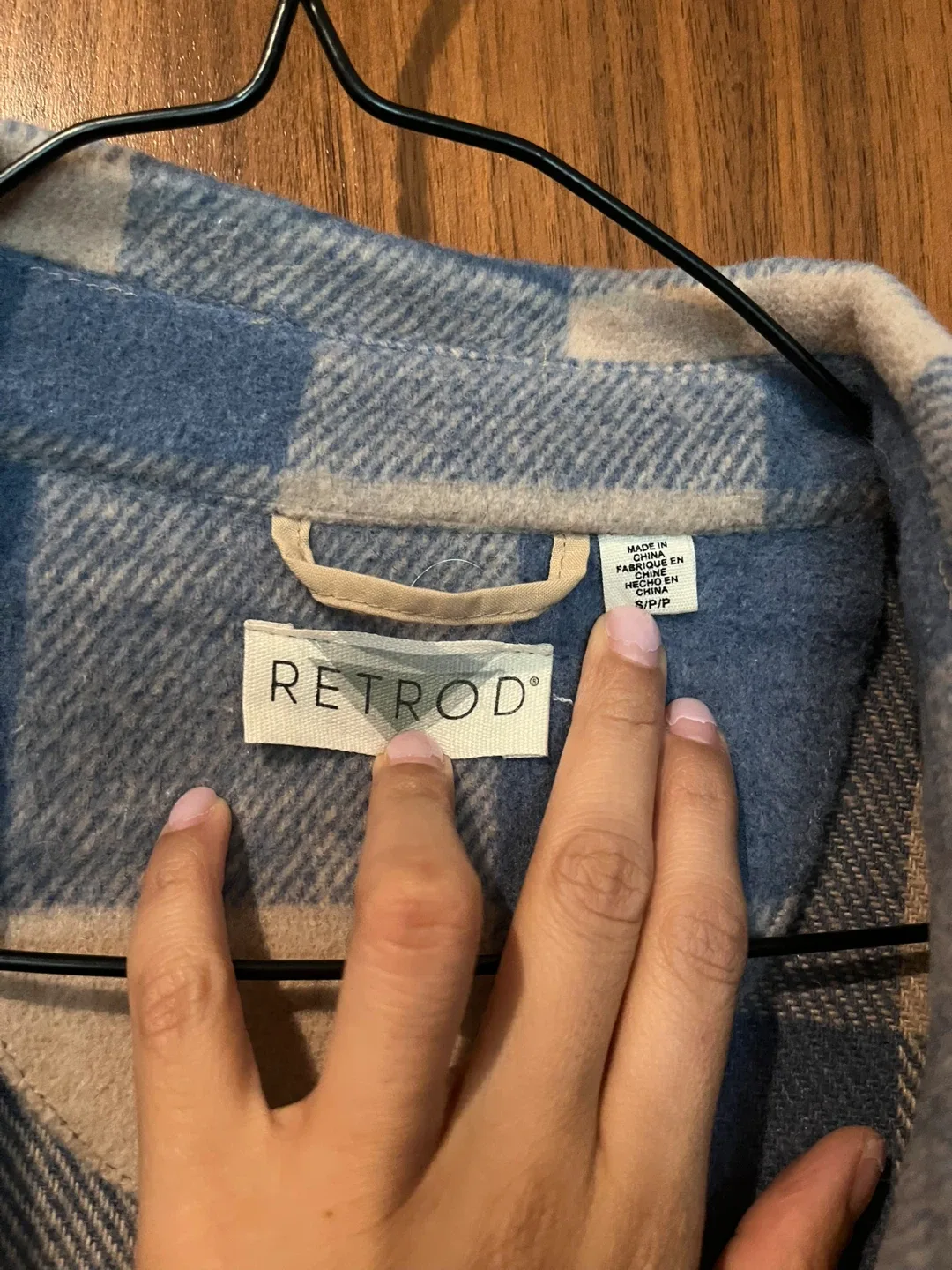 Moving sale‼️RETROD Plaid Shacket - Size S image indicator(2)