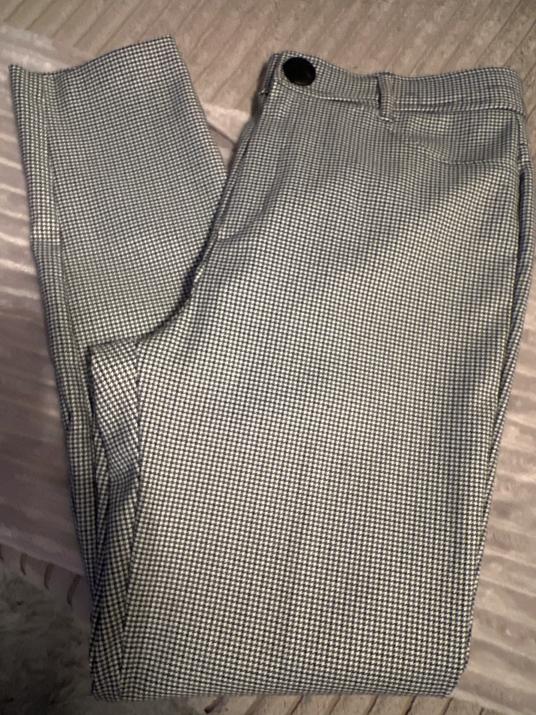 Zara Houndstooth Pants - Size XL