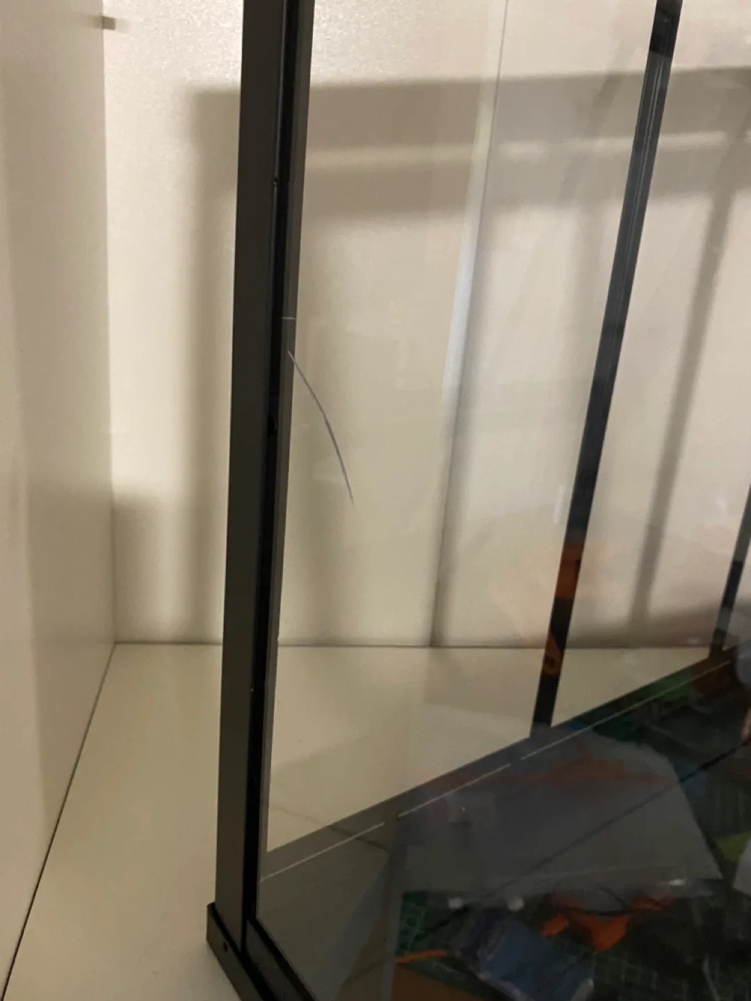 Ikea Fabrikor Glass Door Cabinet - Black image indicator(3)