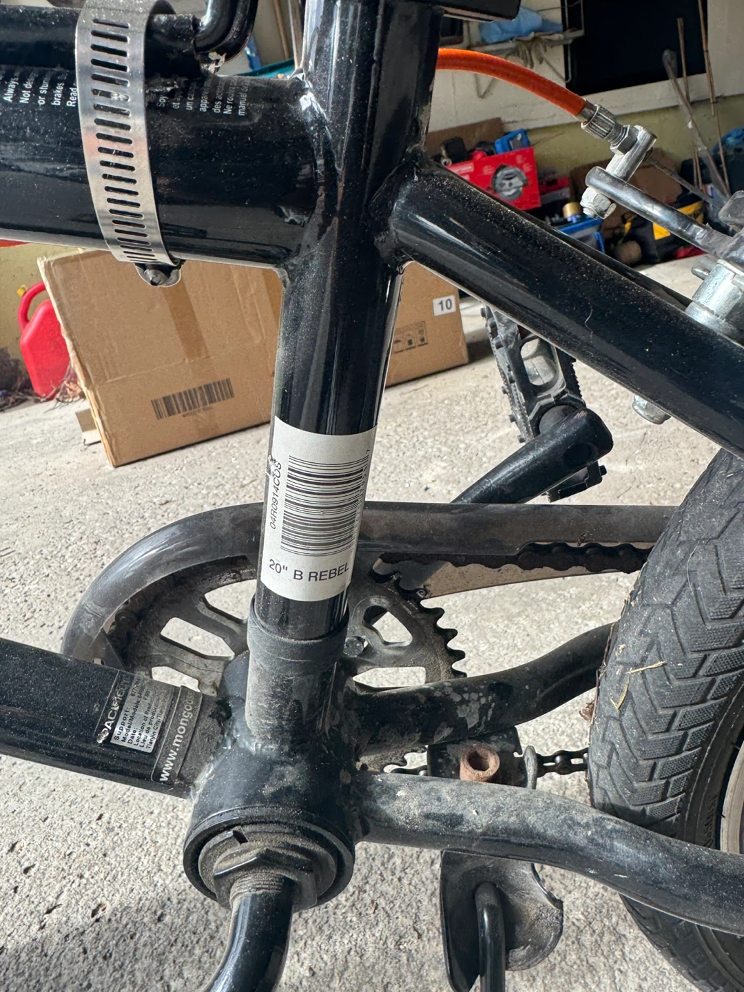 Mongoose 20" B Rebel Bike - Black - photo 2