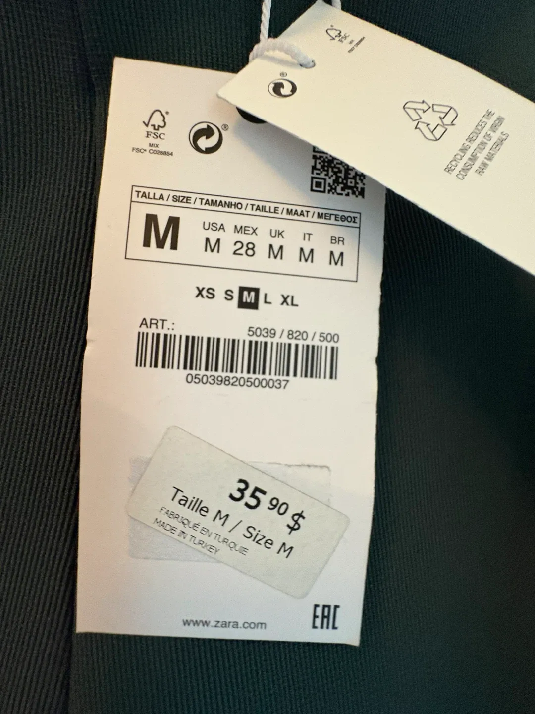 Zara Flared Pants - Size M image indicator(3)