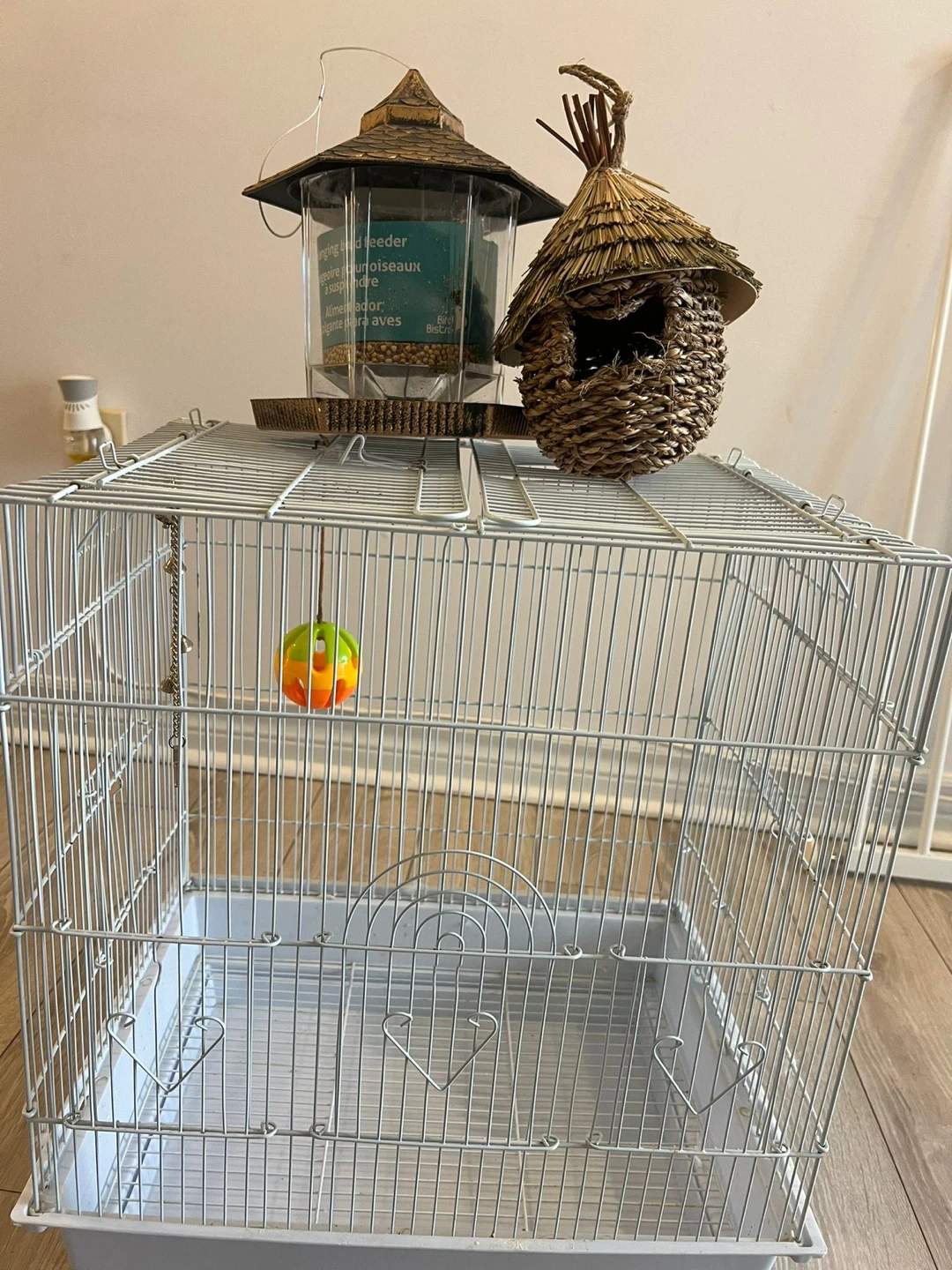 Bird Cage with Accessories