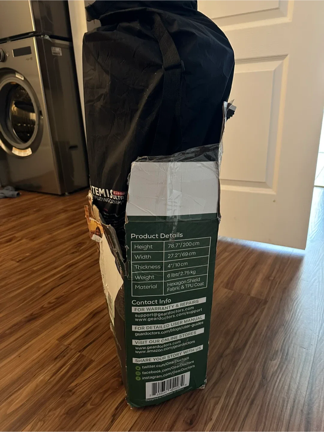 Accepting Offers - Artemis 3D Self-Inflating Sleeping Pad image indicator(10)