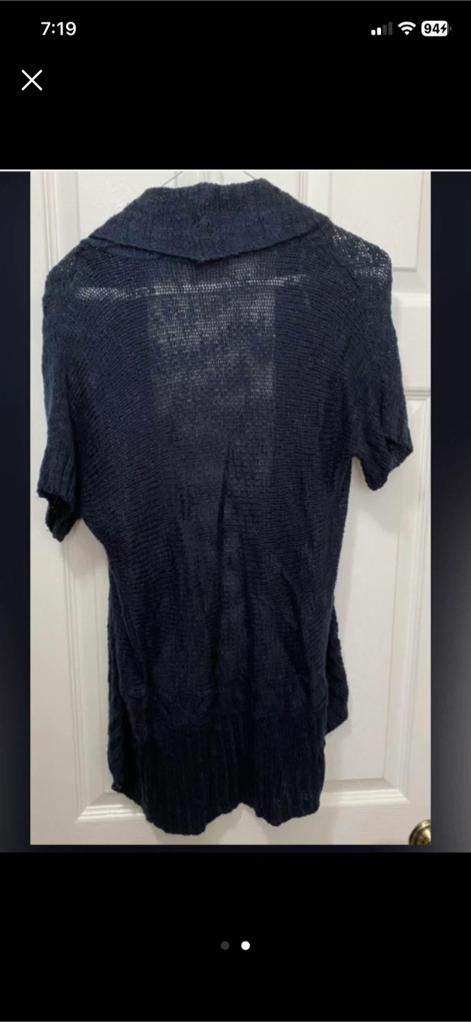 Short sleeve cardigan size S - photo 2