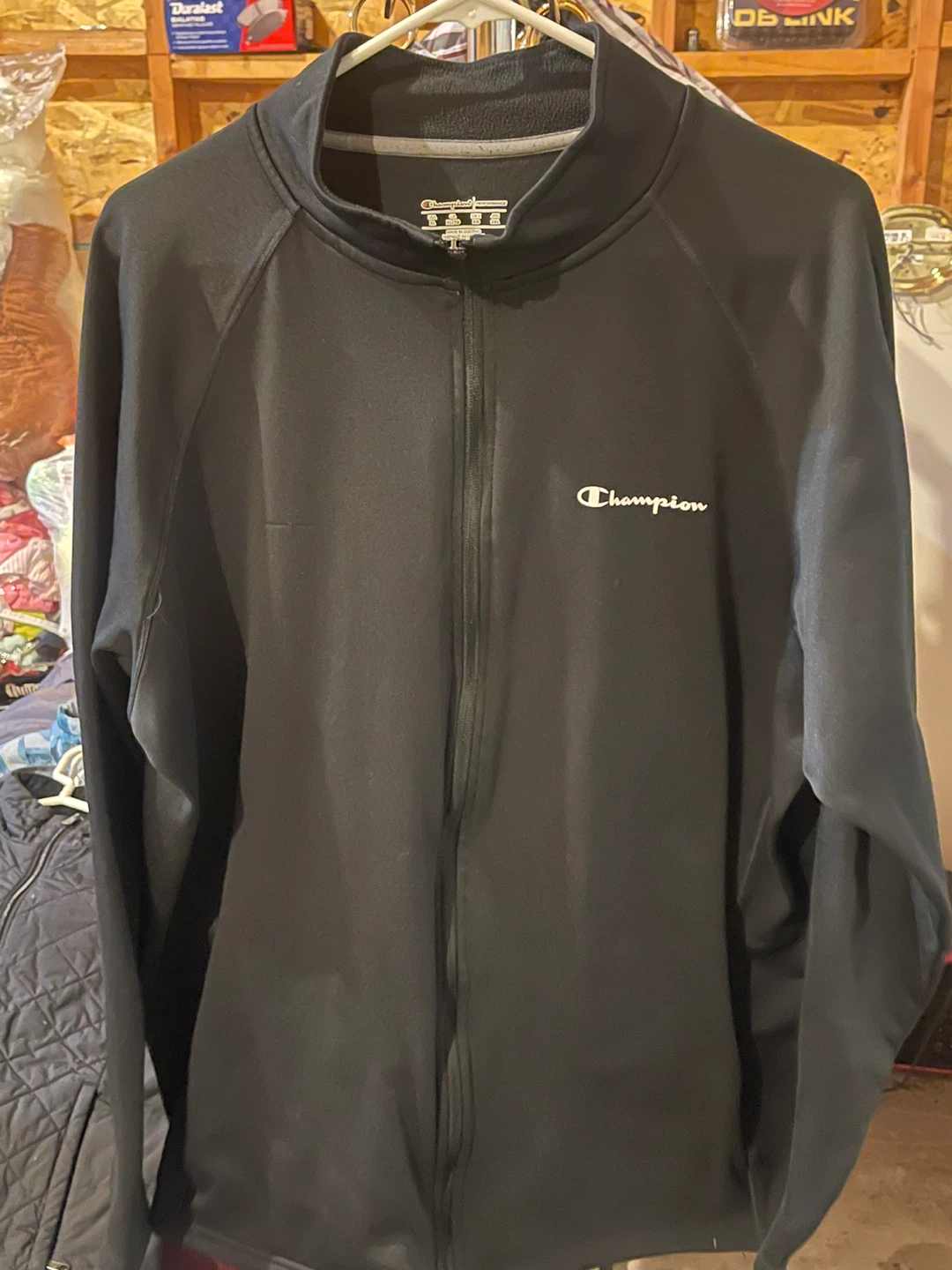 Men’s Champion Black Full Zip Jacket - photo 2