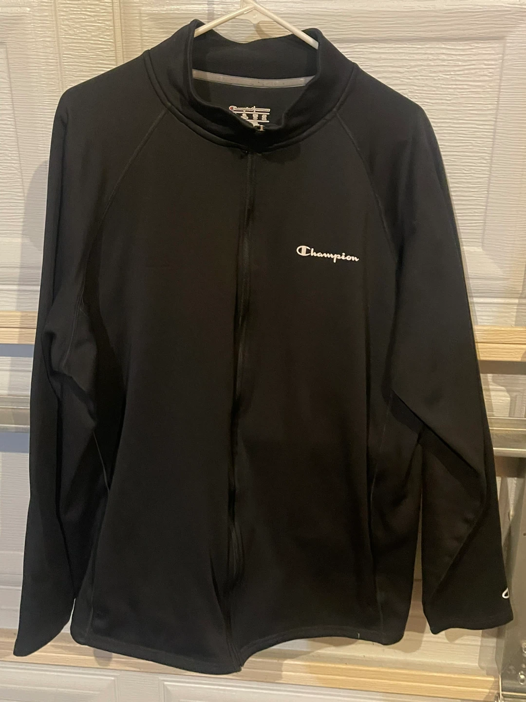 Men’s Champion Black Full Zip Jacket