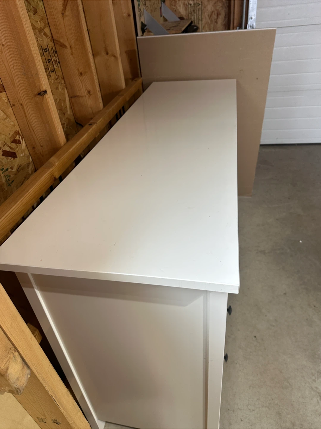 White Dresser with 8 Drawers PENDING - photo 2
