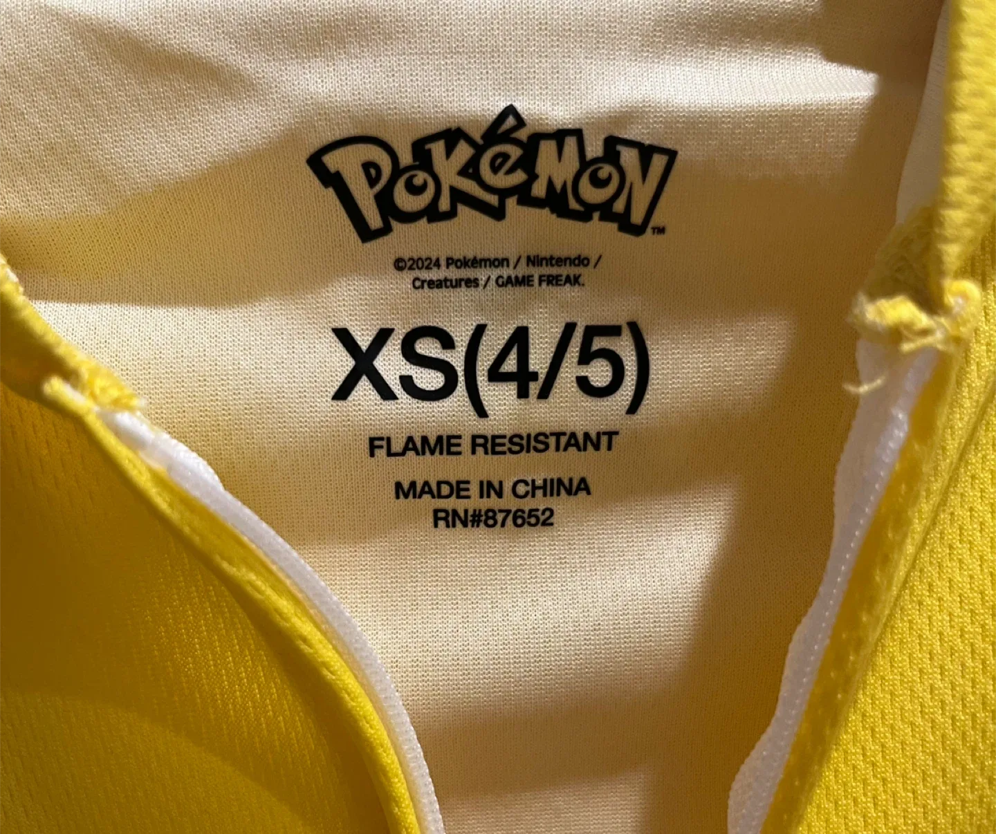 Pokémon Pikachu outfit - Size XS (4/5) image indicator(4)