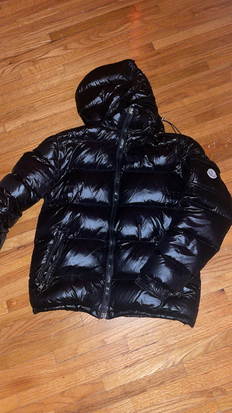 Moncler Black Puffer Jacket