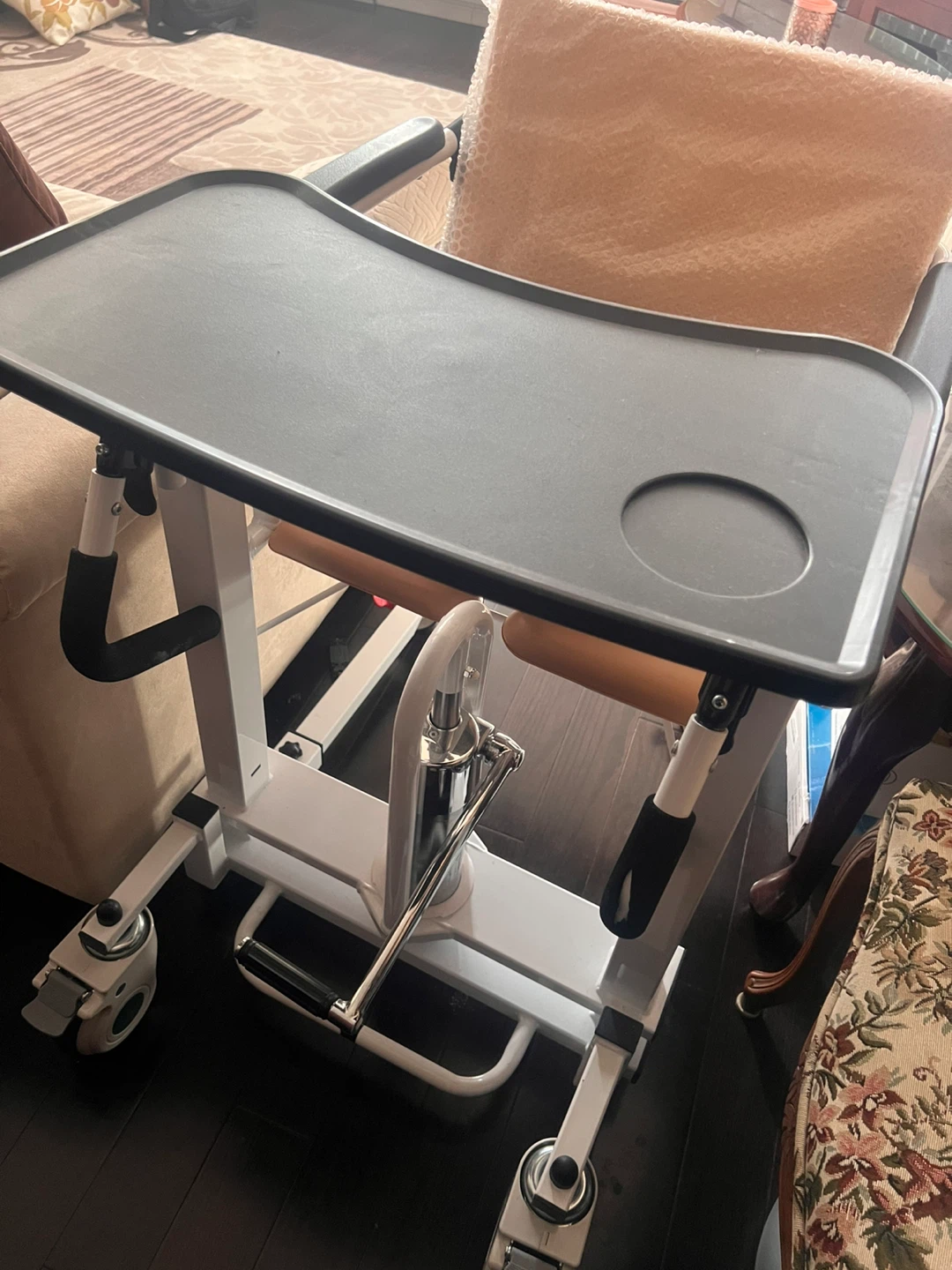 Rolling Walker with Seat and Tray - photo 2