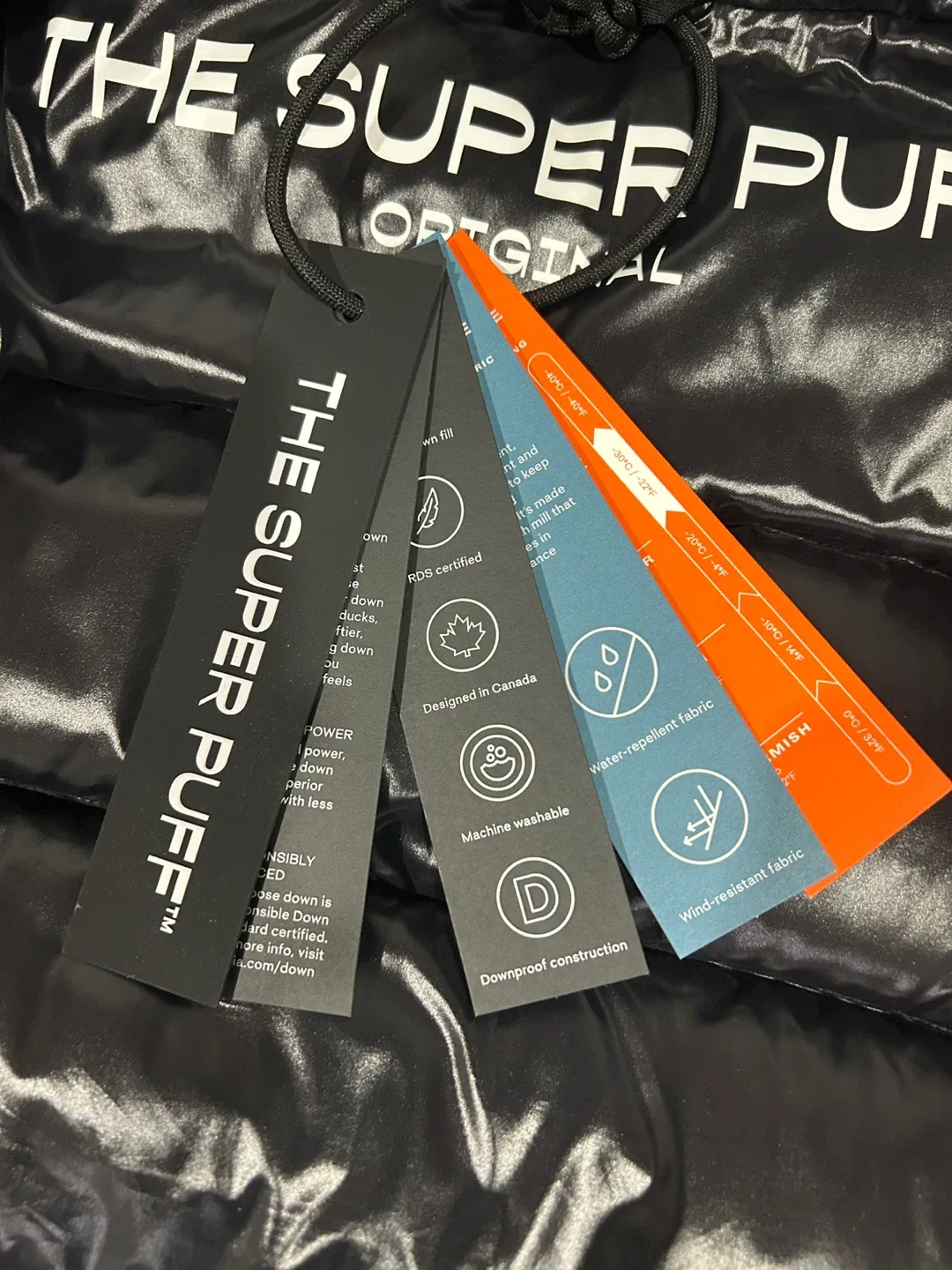 The Super Puff Original Black - Size S image indicator(5)