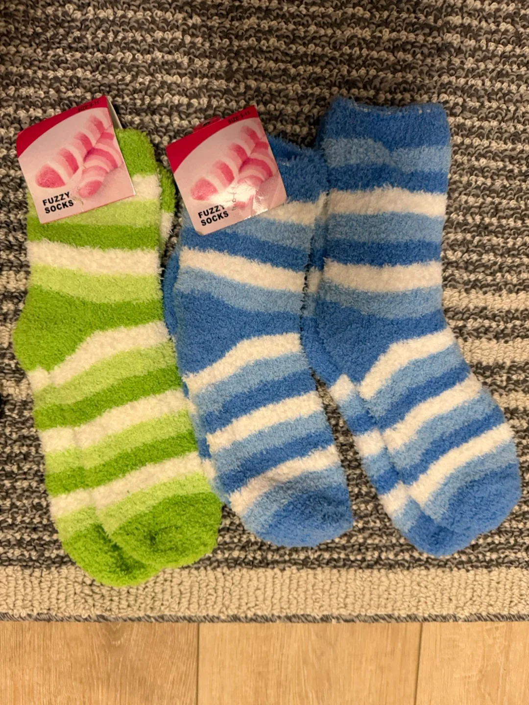Fuzzy Socks, Size 6-11 (New) thumbnail