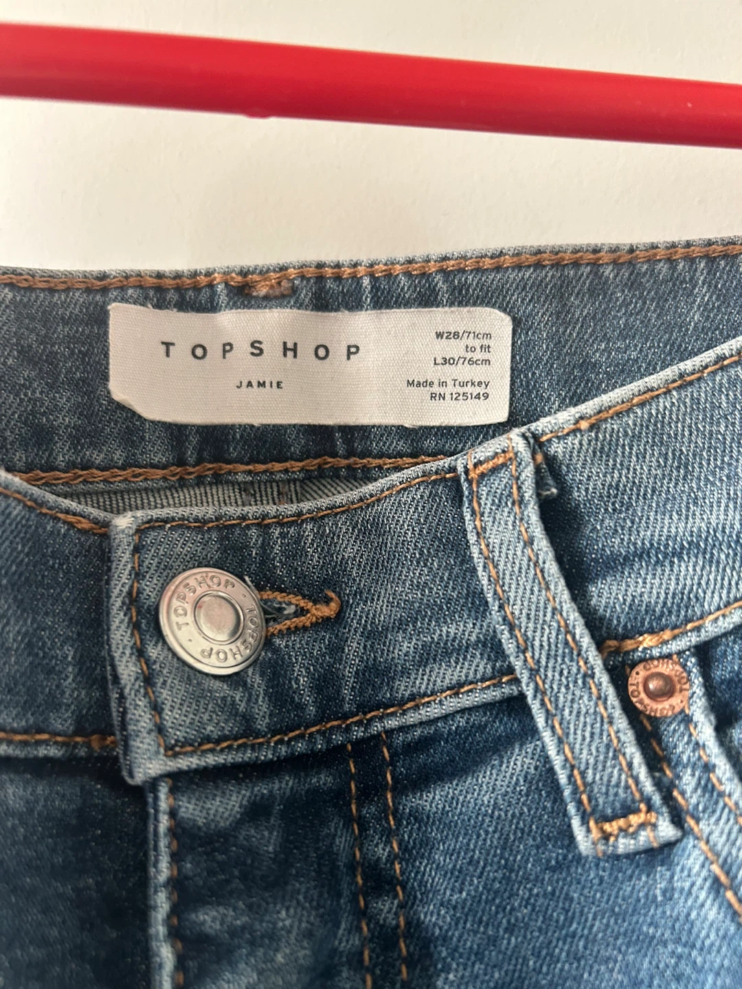Topshop Jamie Jeans W28 L30 - photo 2
