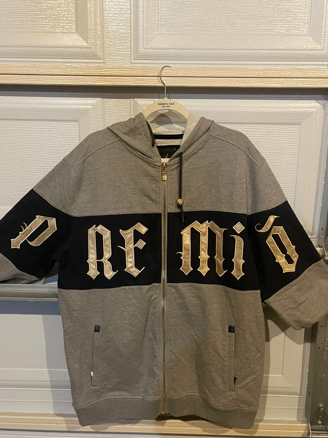 Men’s Grey Ecko Premio Hoodie thumbnail