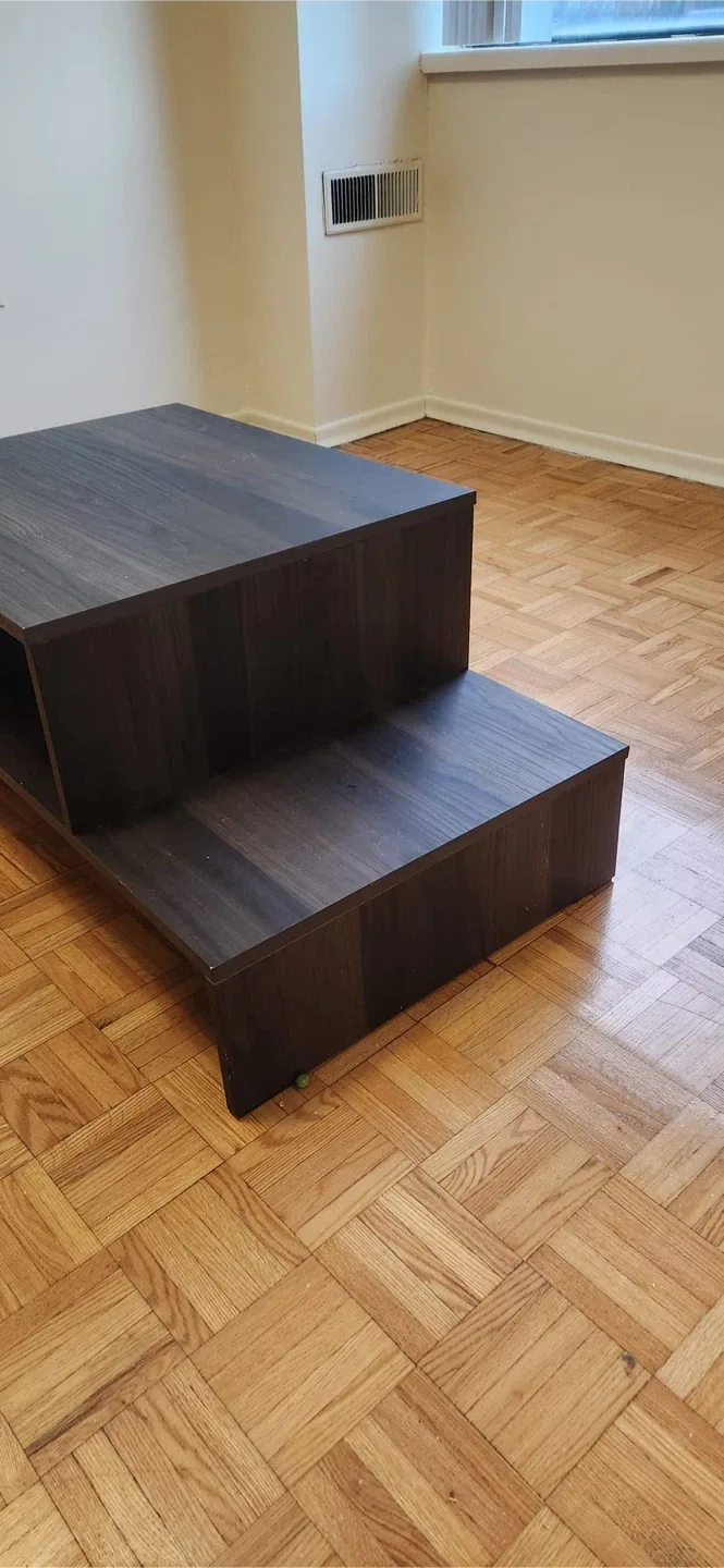 IKEA HOLMERUD Coffee Table - Brown/Black image indicator(3)