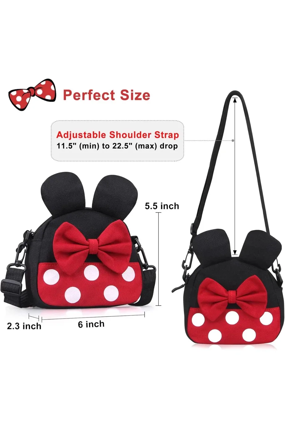 Minnie Mouse Kids' Crossbody Bag image indicator(7)