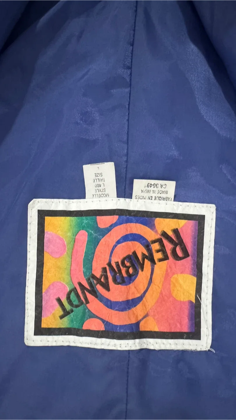 Blue Snow Pants Size L image indicator(3)