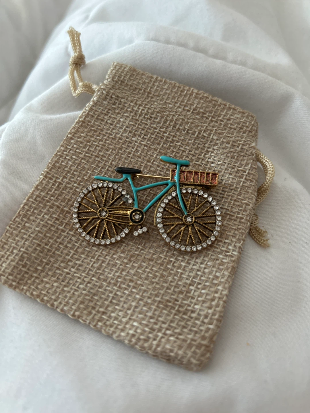 Bike Brooch