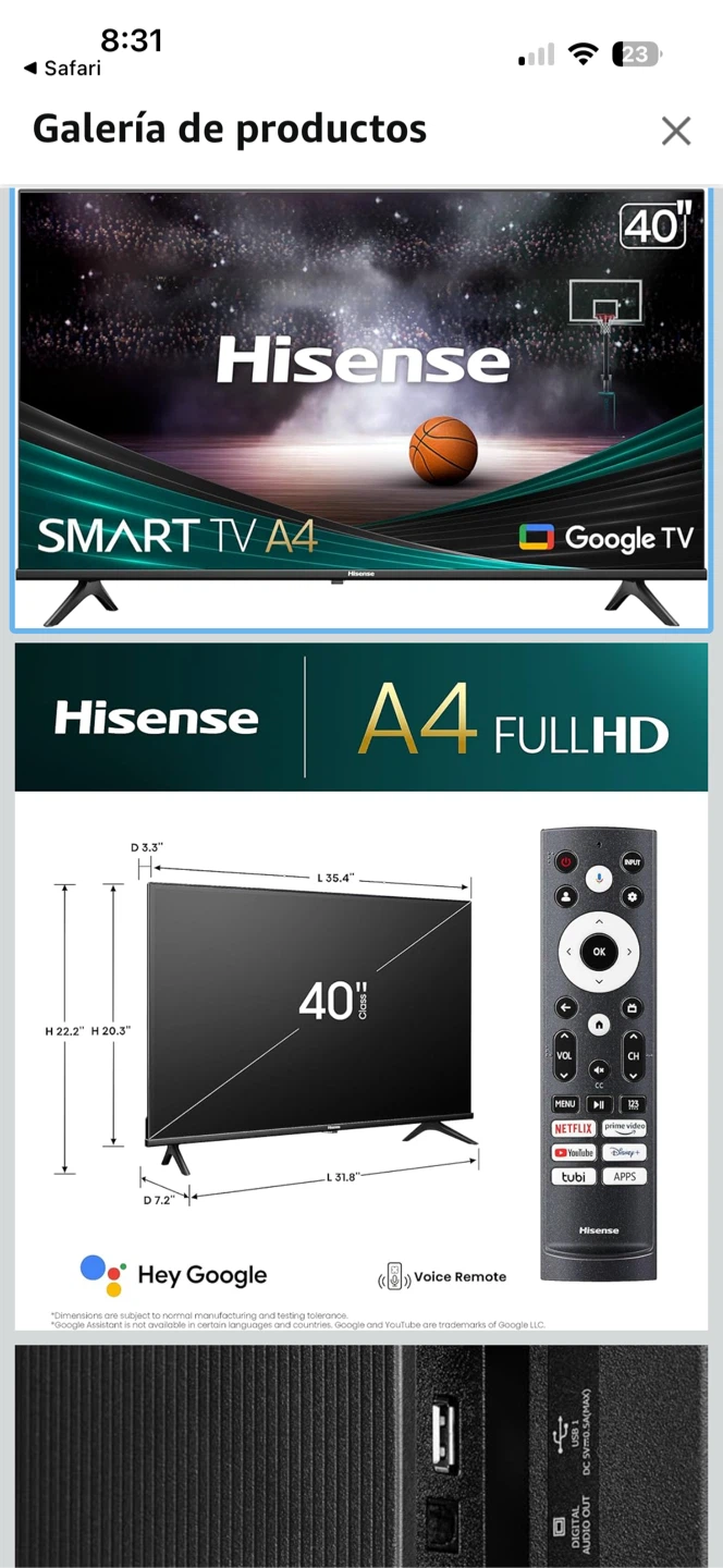 Hisense 40" Smart TV - photo 3