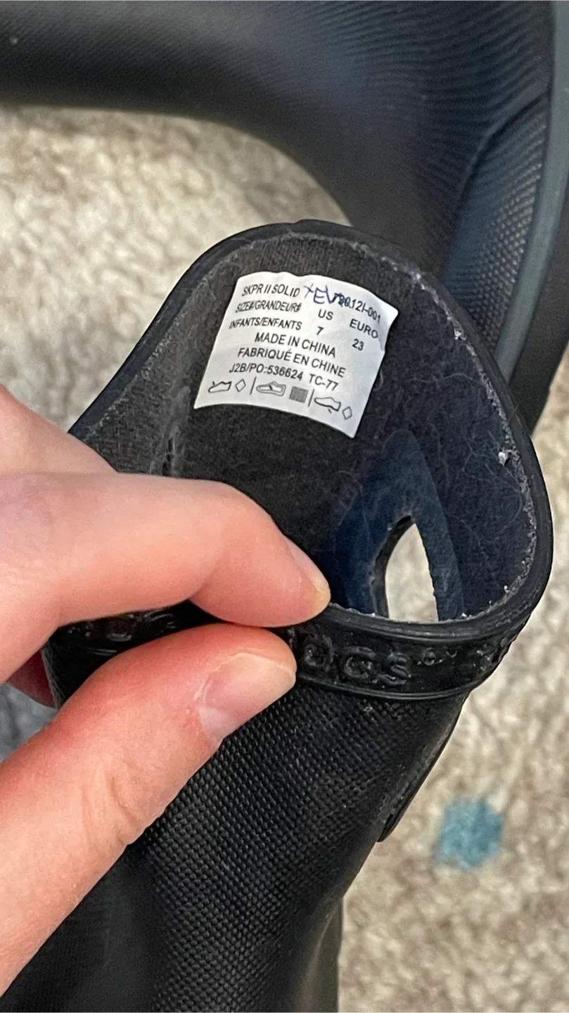 Bogs SKPR II Rain Boots Black - Size 7 image indicator(2)