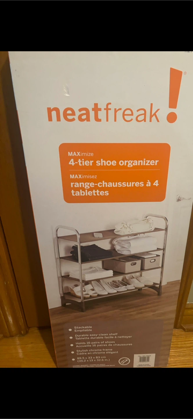 Neatfreak 4-Tier Shoe Organizer (Final price) - photo 2