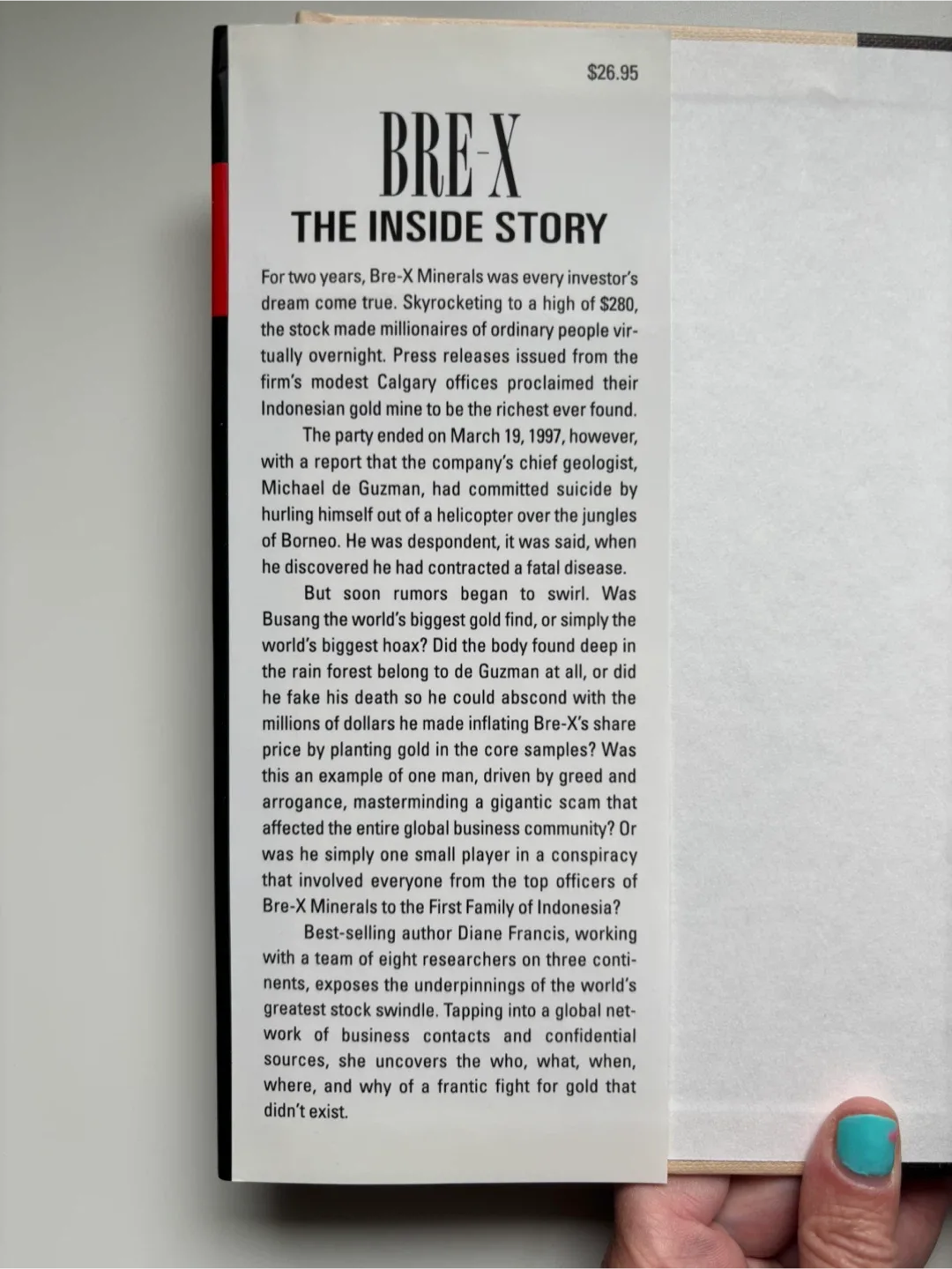 Bre-X: The Inside Story by Diane Francis image indicator(2)