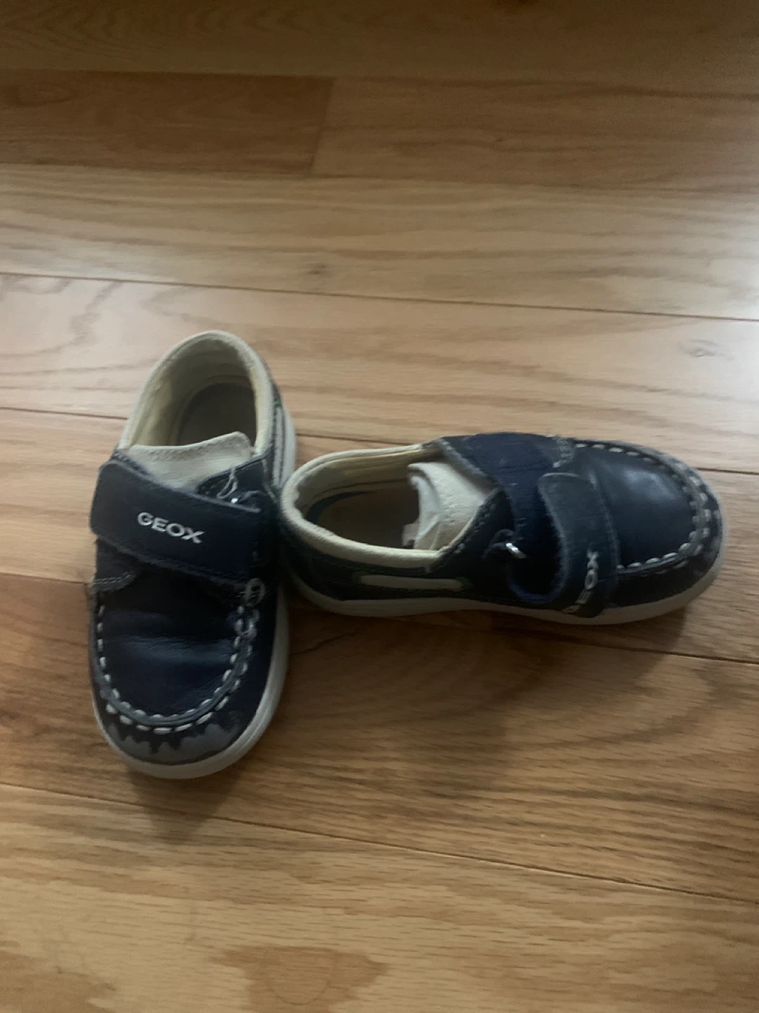 Geox Toddler Boy's Navy Blue Shoes - Size 23