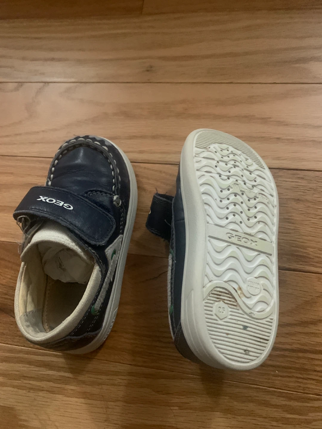 Geox Toddler Boy's Navy Blue Shoes - Size 23 - photo 2