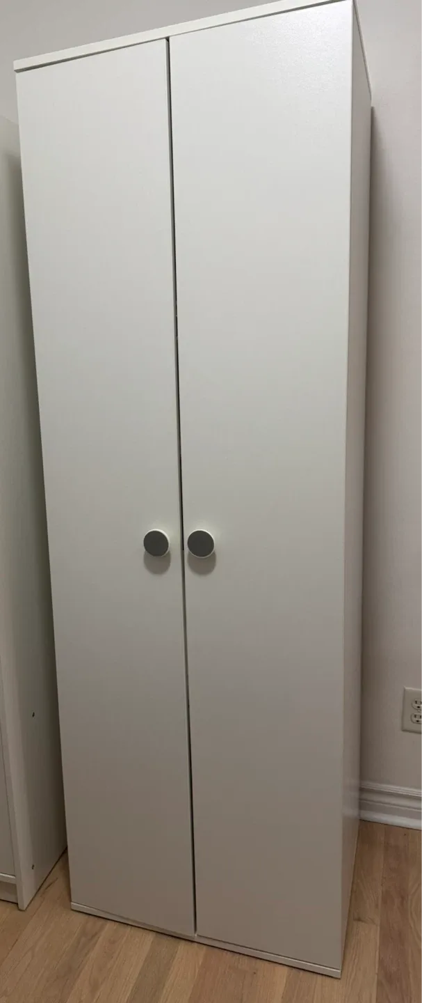 IKEA GODISHUS Wardrobe, White, 60x54x178 cm image indicator(2)