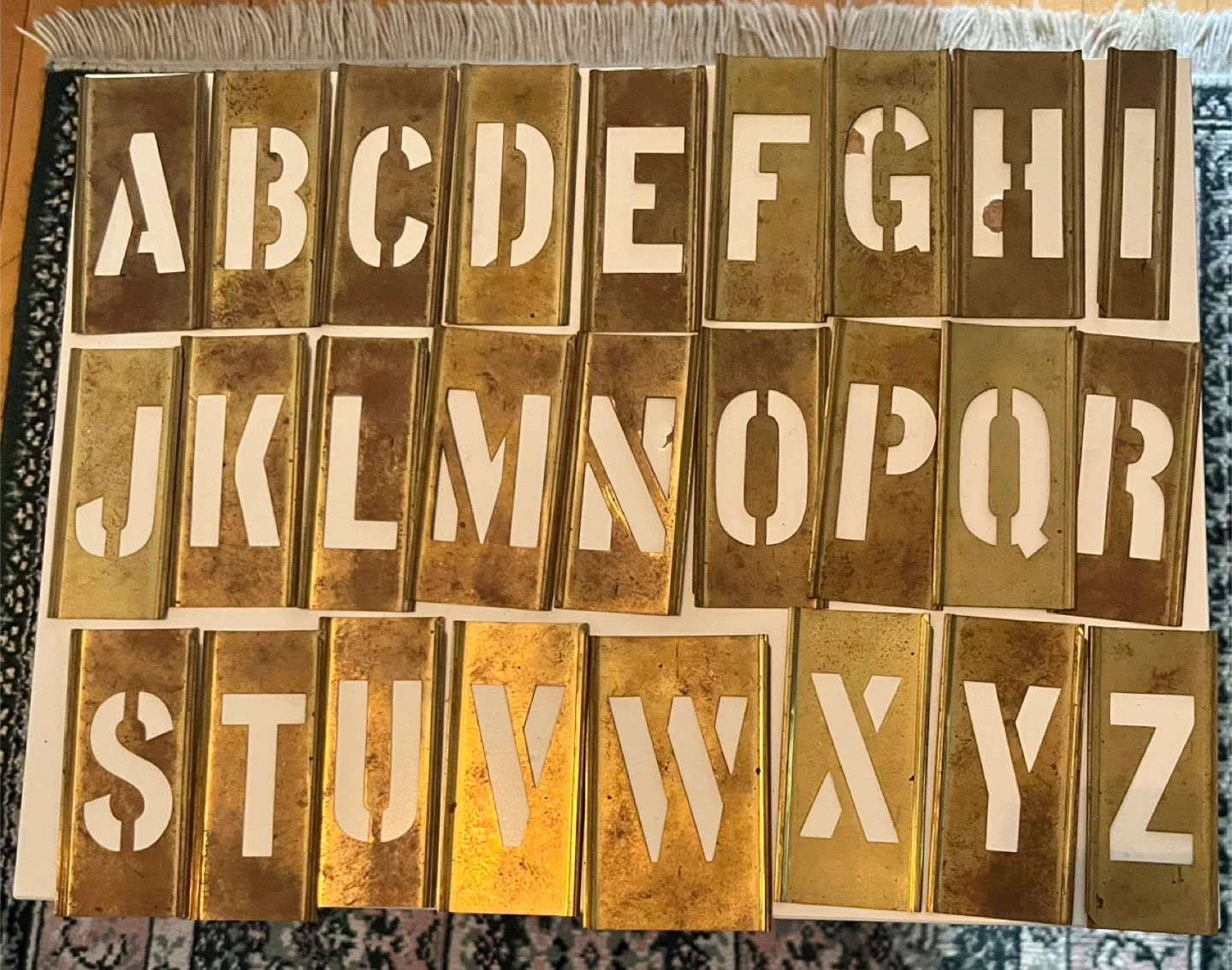 Reese's Locketdge Adjustable Brass Stencils - photo 4