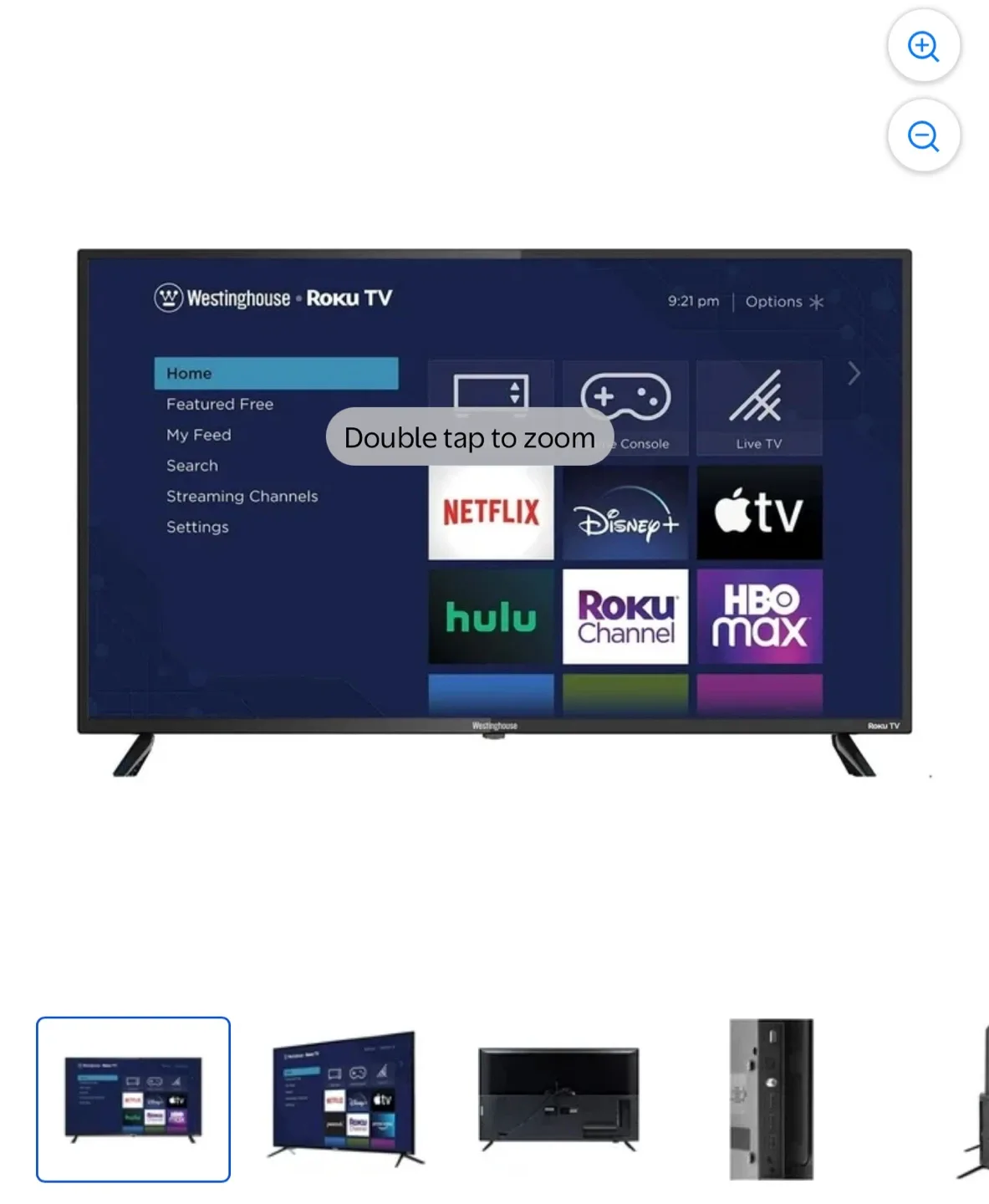 Westinghouse 43" 4K UHD Smart Roku TV with HDR image indicator(2)