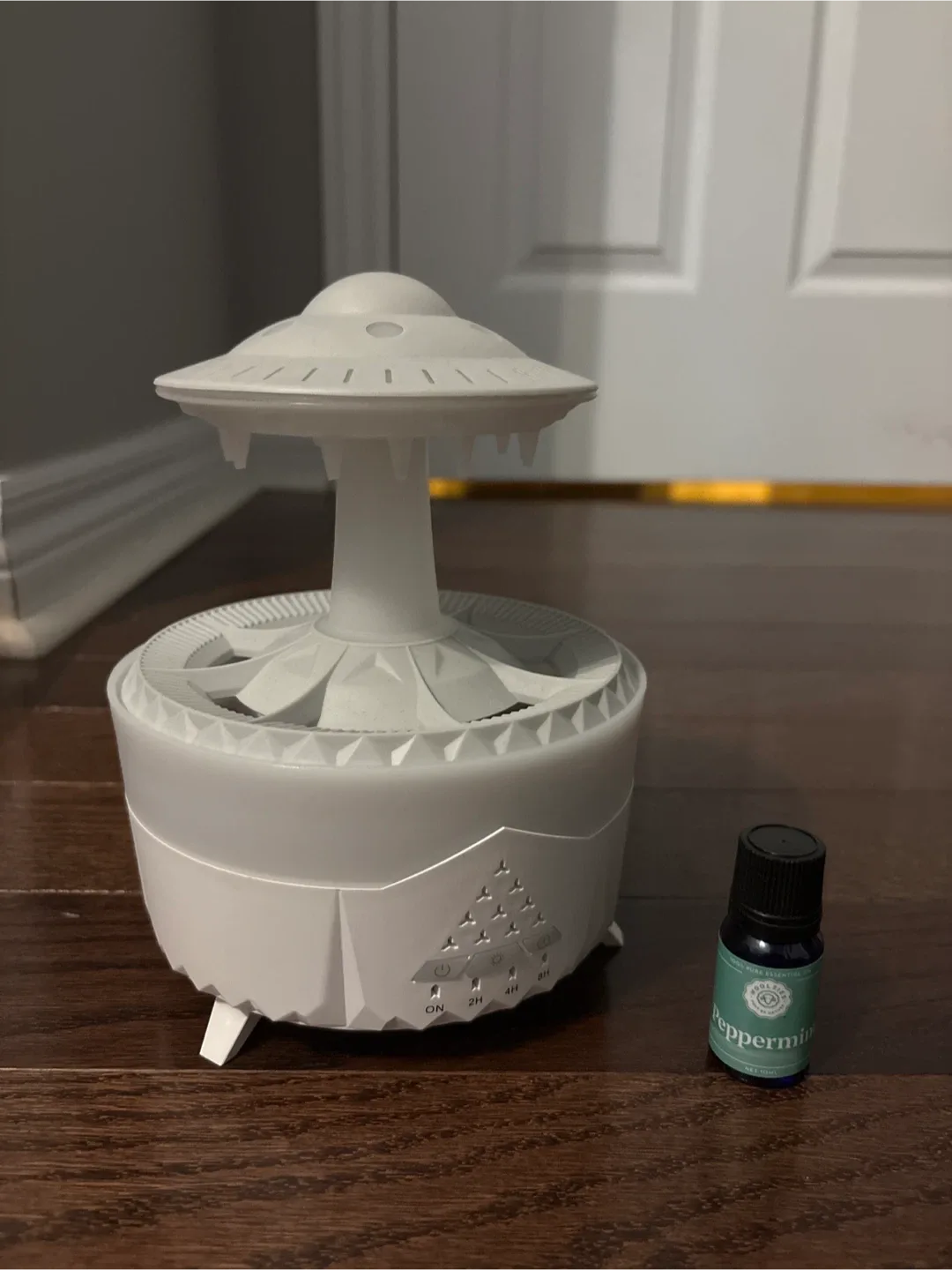 UFO Aromatherapy Rain drop Humidifier Diffuser w/ Essential Oil thumbnail