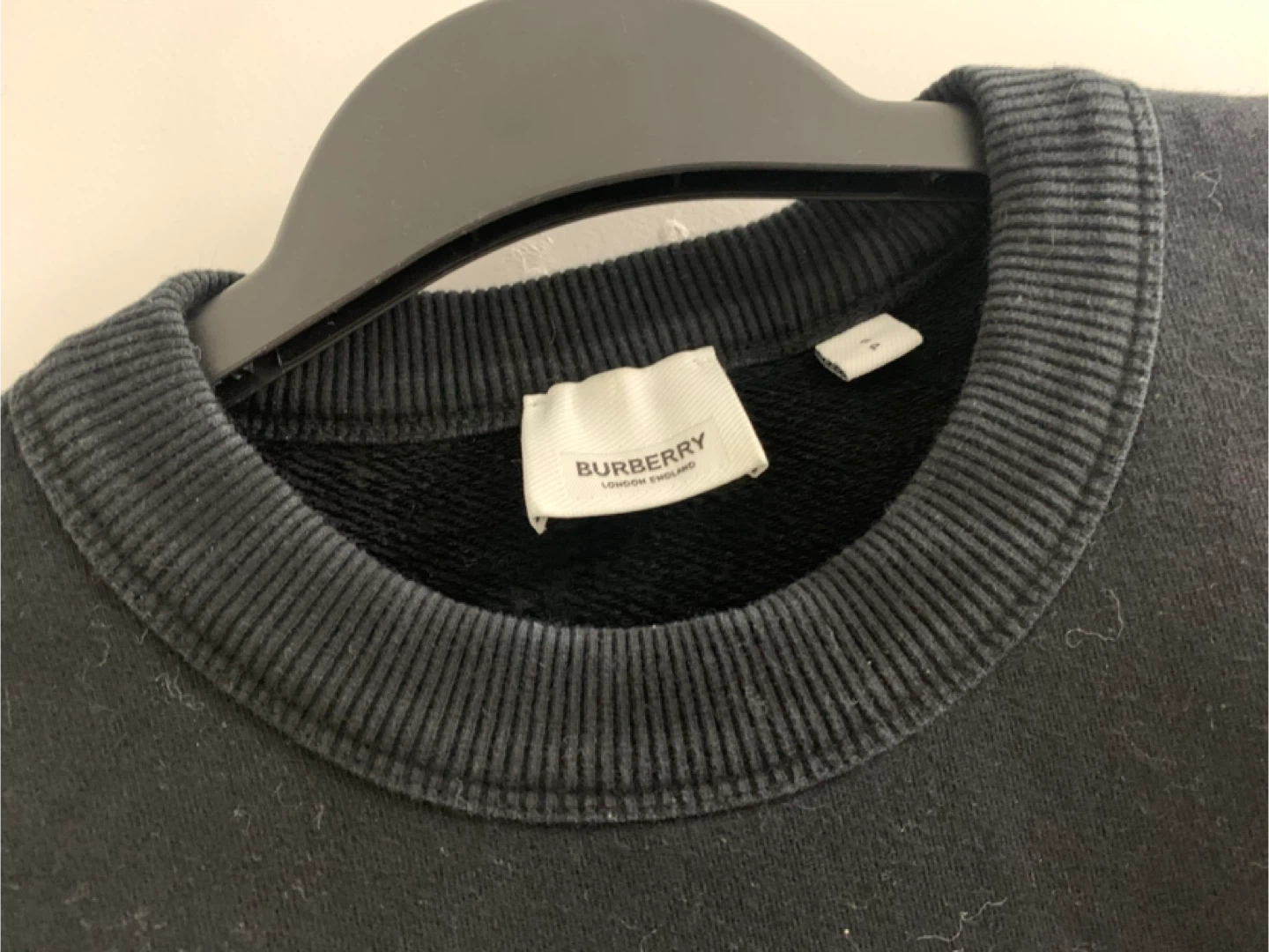 Burberry Black Crewneck Sweatshirt - photo 2