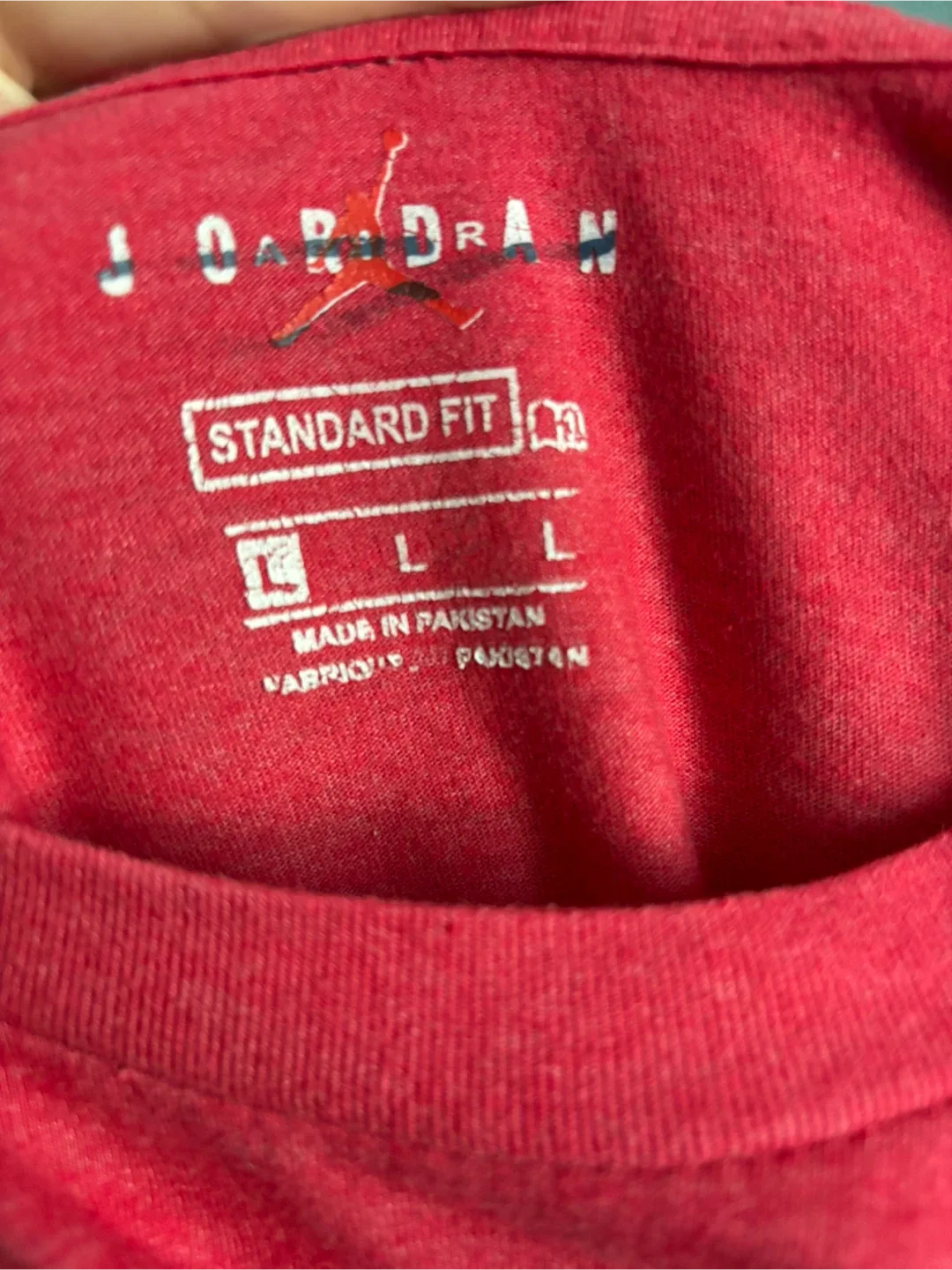 Jordan T-shirt, red Large image indicator(7)