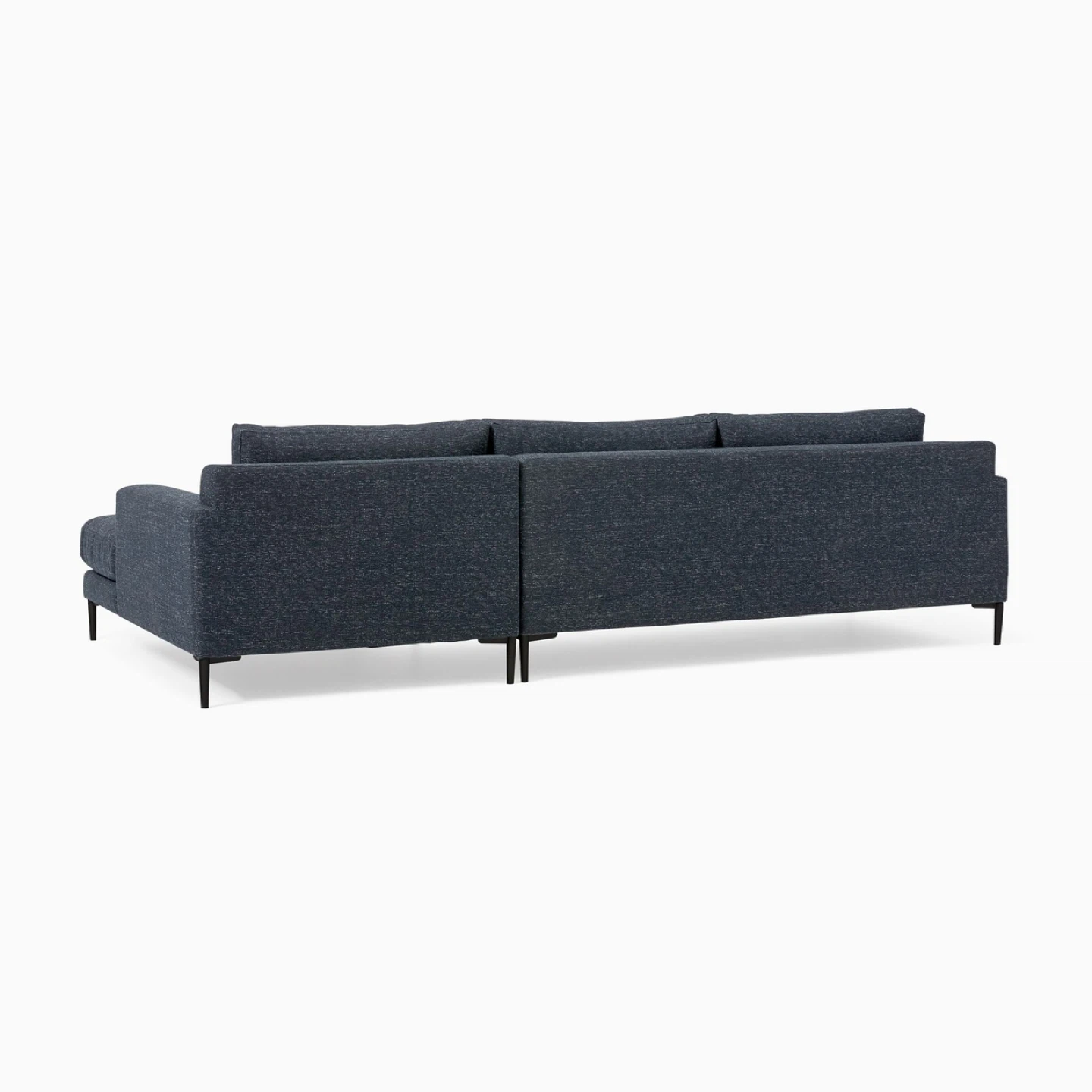 West Elm Chaise Sectional Sofa - photo 2