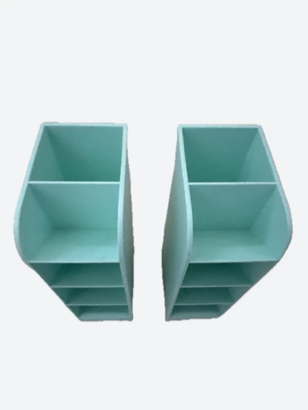 Set of 2 Desk Organizers, Light Blue image indicator(2)