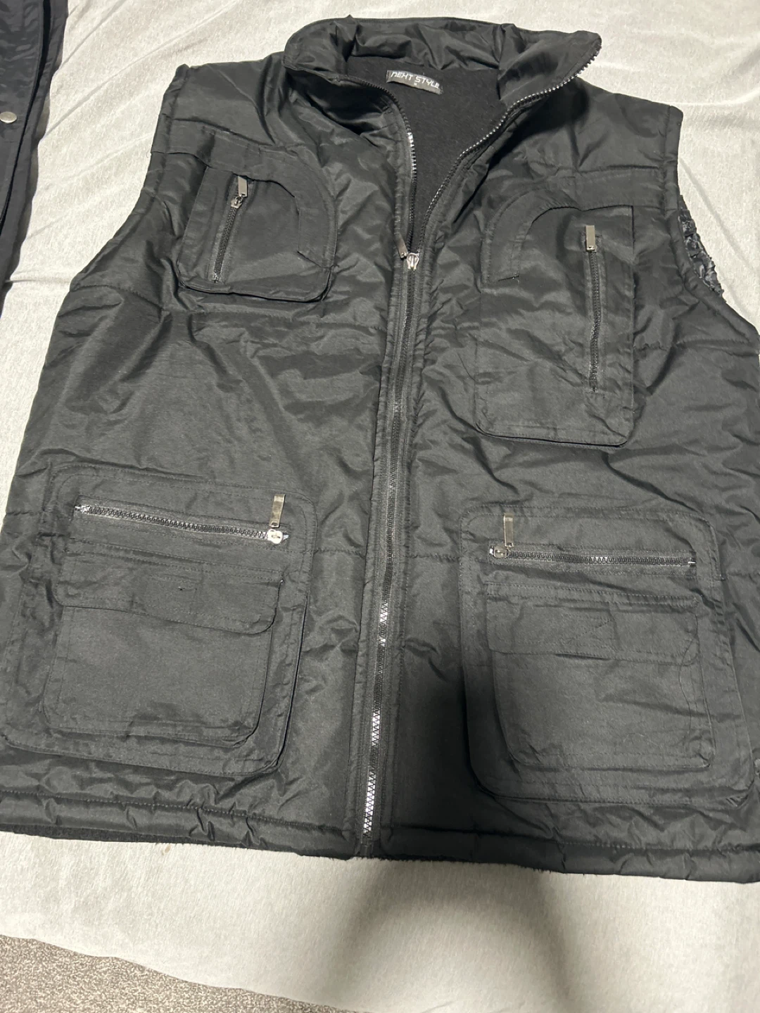 NEXT STYLE Black Vest - Size M - photo 2