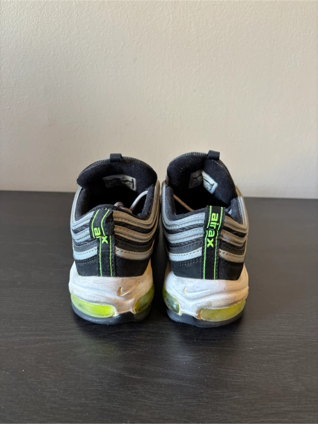 Nike air max 97 og black volt mens US7 - photo 3