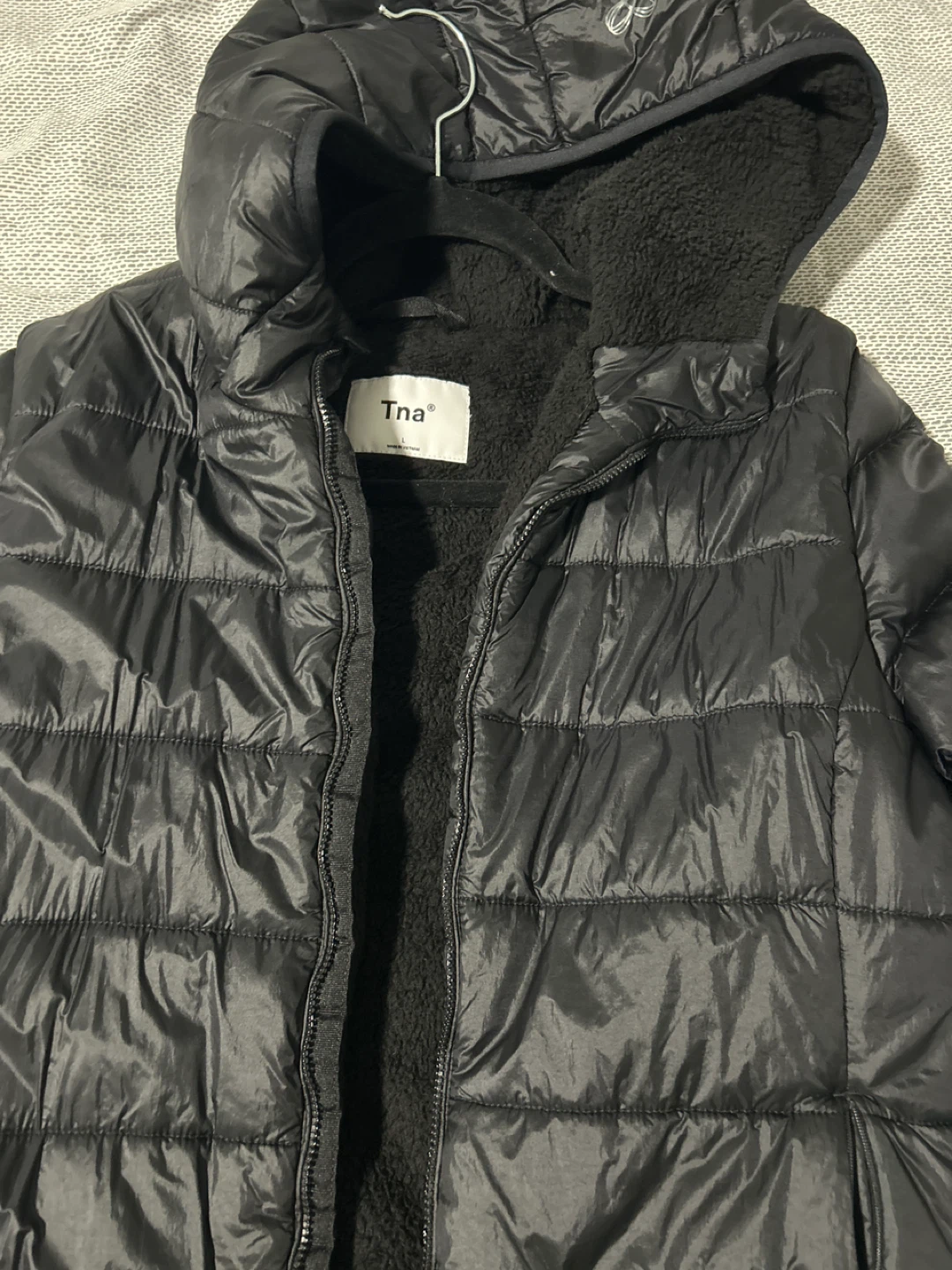 Tna Black Puffer Jacket