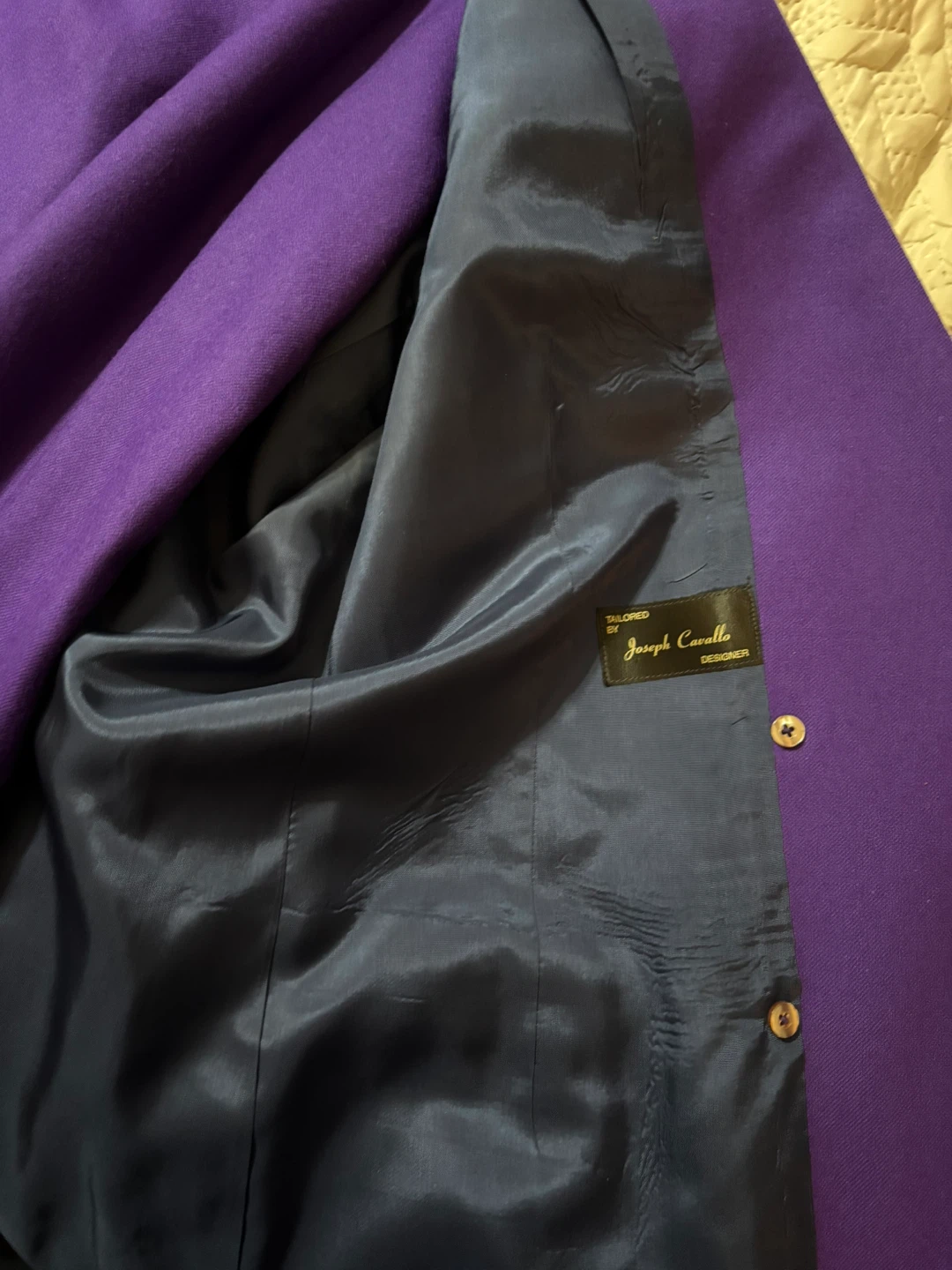 Purple Women's Suit Jacket and Skirt - photo 2