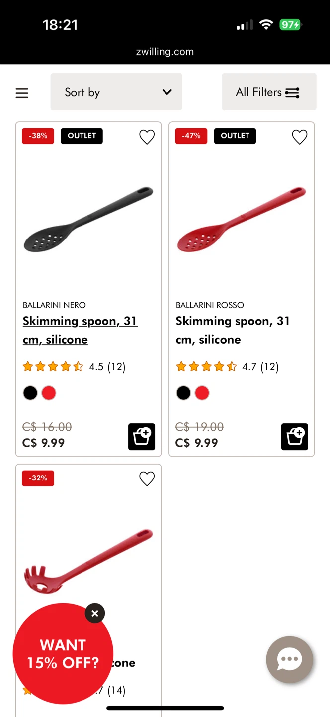 Kitchen tools Ballarini Rosso - photo 2
