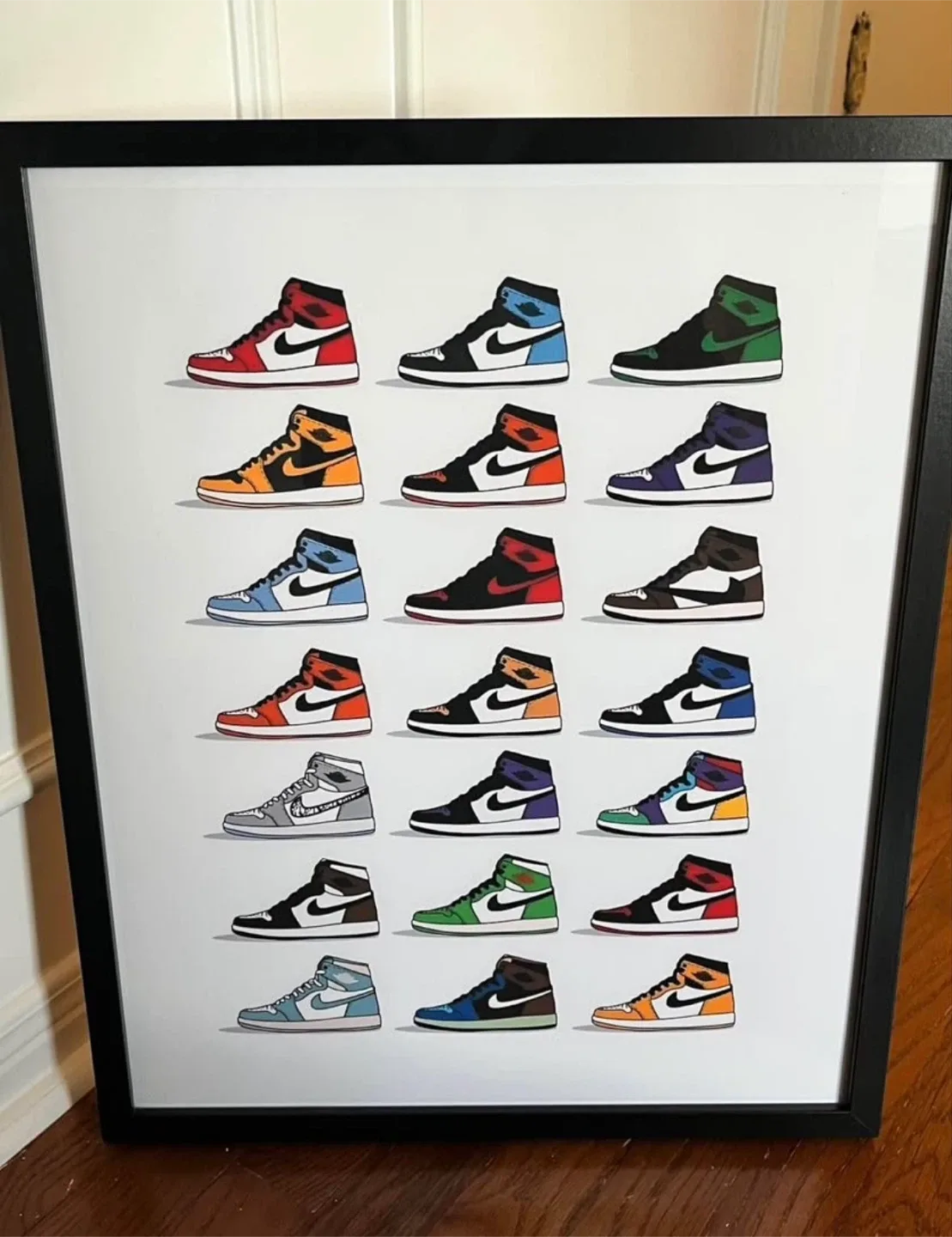 Air Jordan 1 Framed Limited Edition Print image indicator(2)