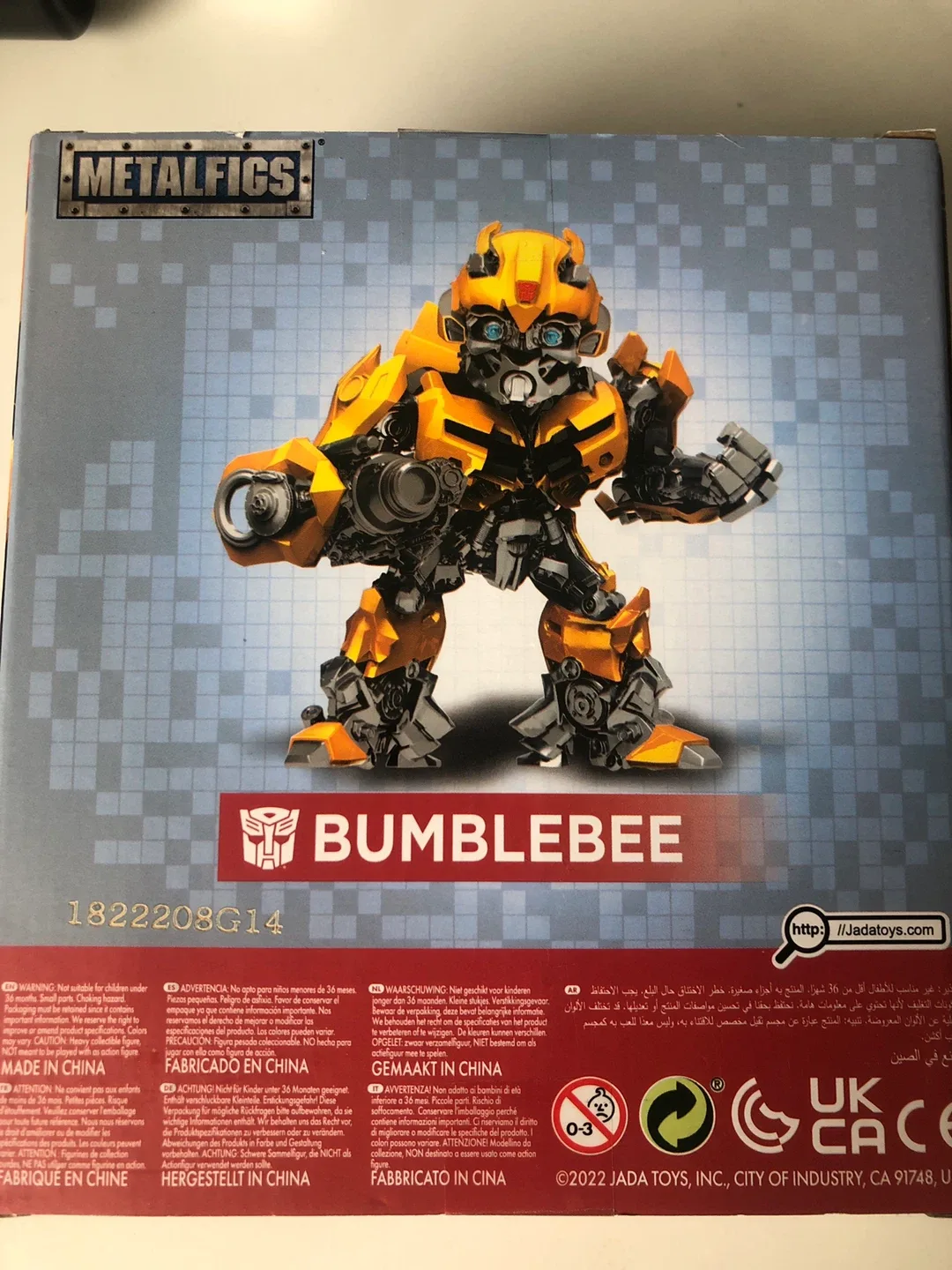 Jada Metalfigs Transformers Bumblebee Die-Cast Figure image indicator(2)