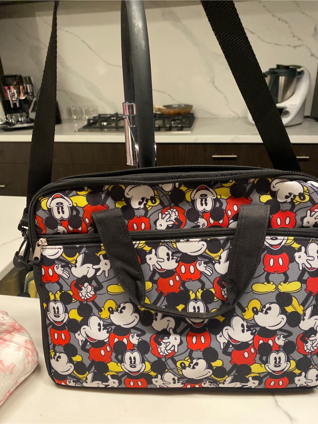 Mickey Mouse Pattern Laptop Bag - photo 4