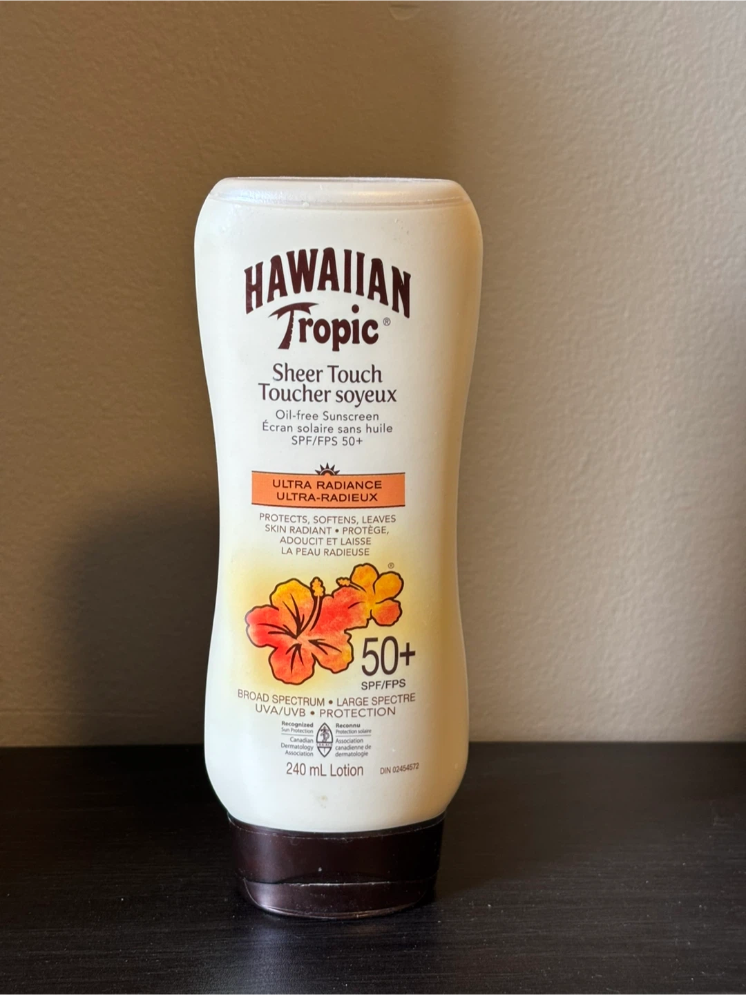 Hawaiian tropic sunscreen lotion