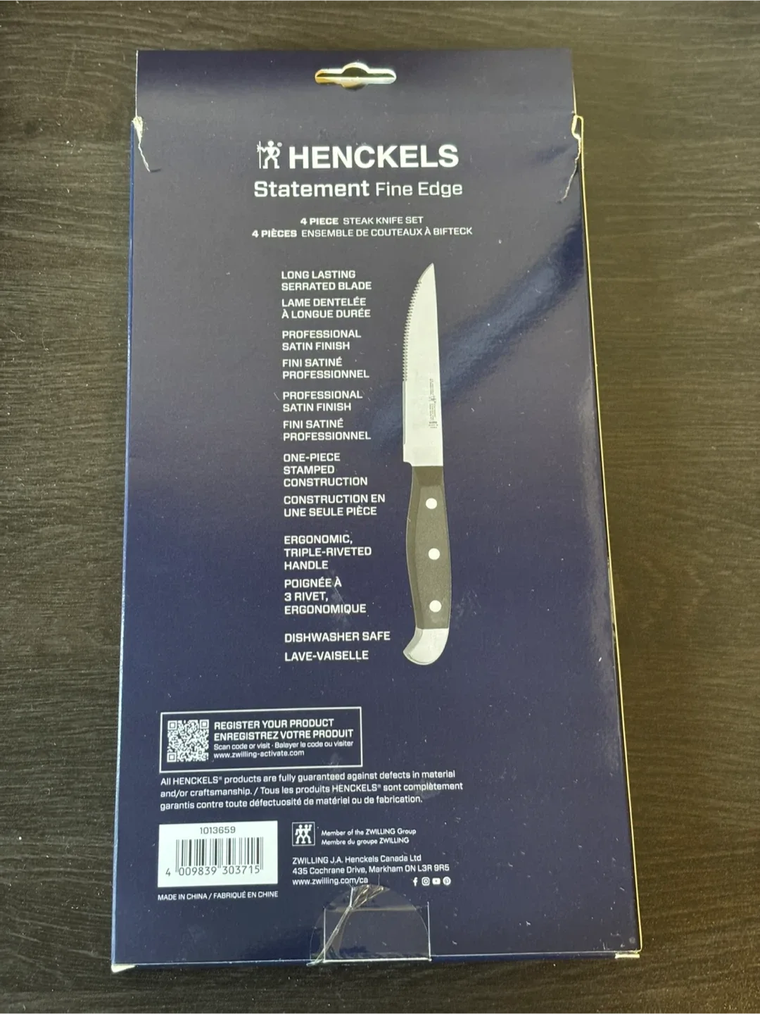Henckels steak knife 4 set image indicator(2)