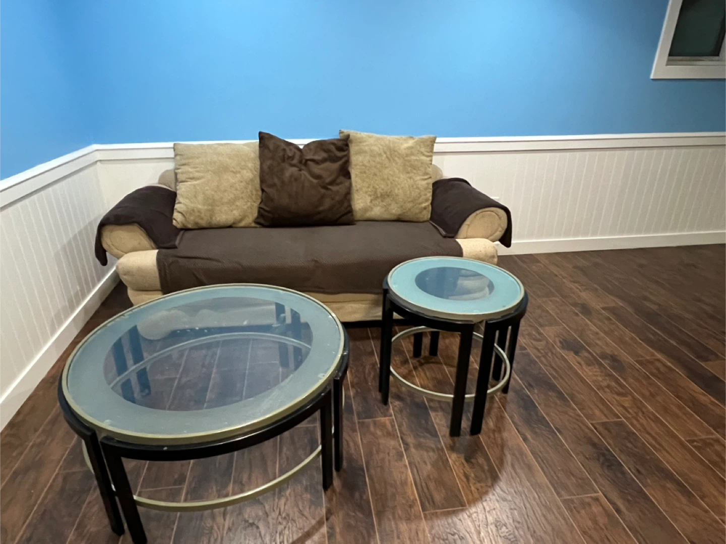 Sofa and Coffee Tables Set - photo 2
