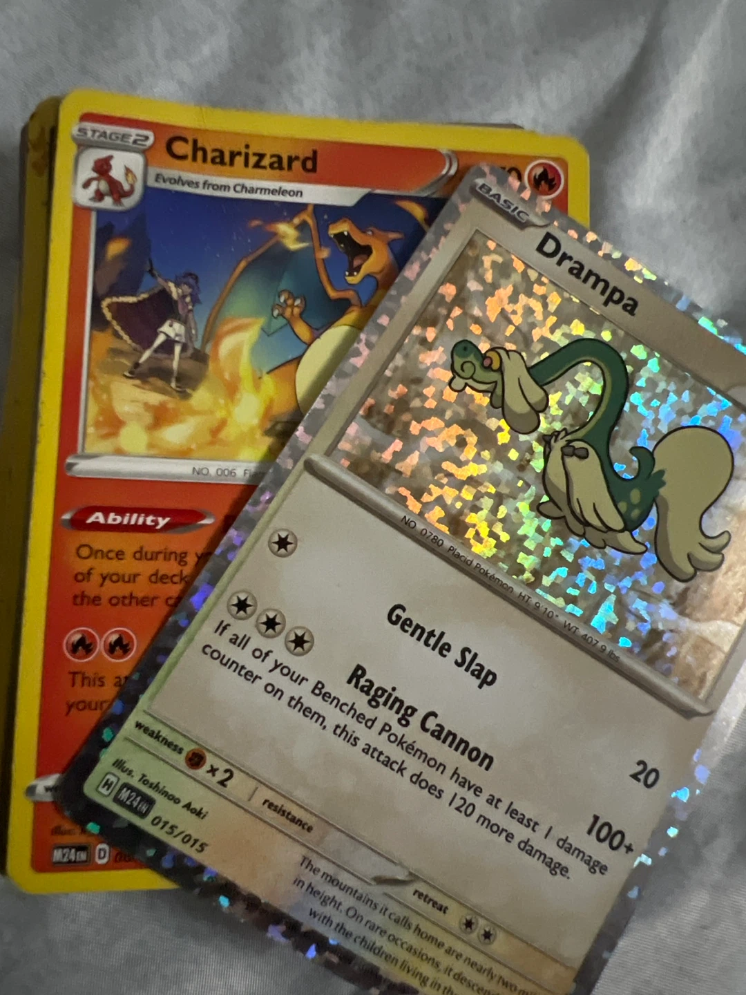 Pokemon Cards - Charizard & Drampa - photo 3
